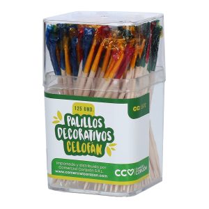 PALILLOS DECORATIVOS 10/125