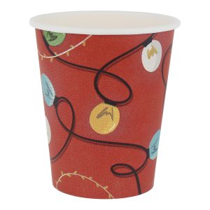 VASO PAPEL 8 OZ 20/50 FIESTA