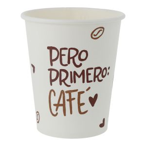 VASO PAPEL 6 OZ 20/50 1RO CAFE