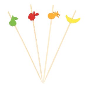 PALILLOS FRUTICAS 12CM 100/100