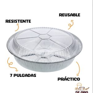 Bandeja de aluminio